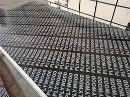 Film faced plywood samples black