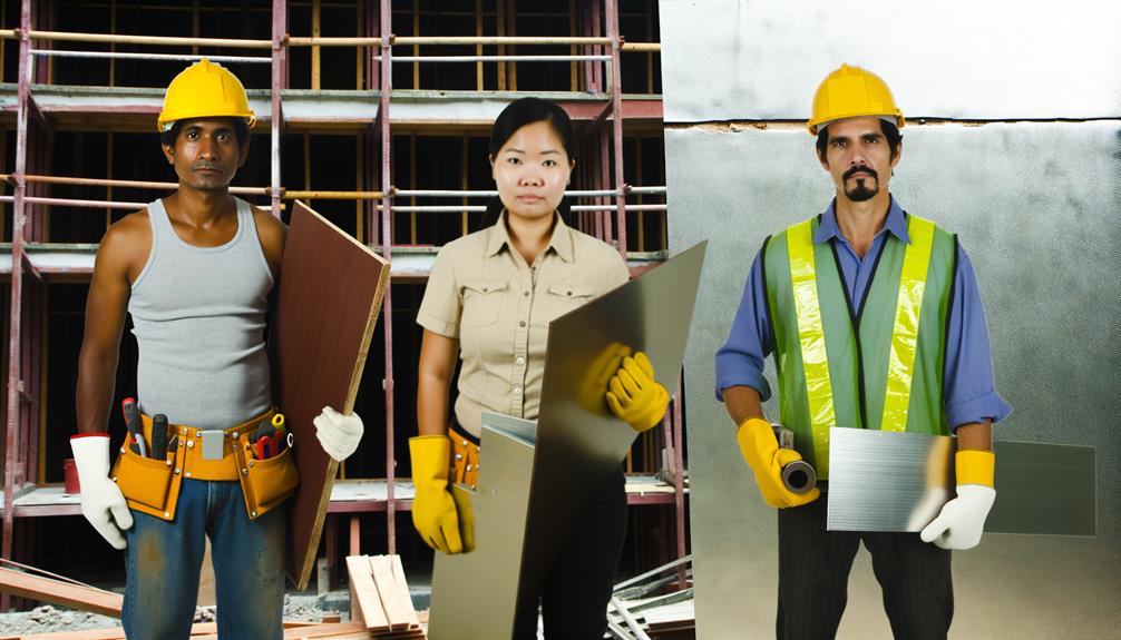 Comparison of wood formwork, steel formwork, and aluminum formwork